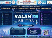 Kalam 2026 SILITRA ECE Symposium Poster